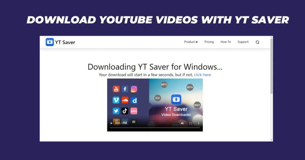 Download YouTube Videos with YT Saver