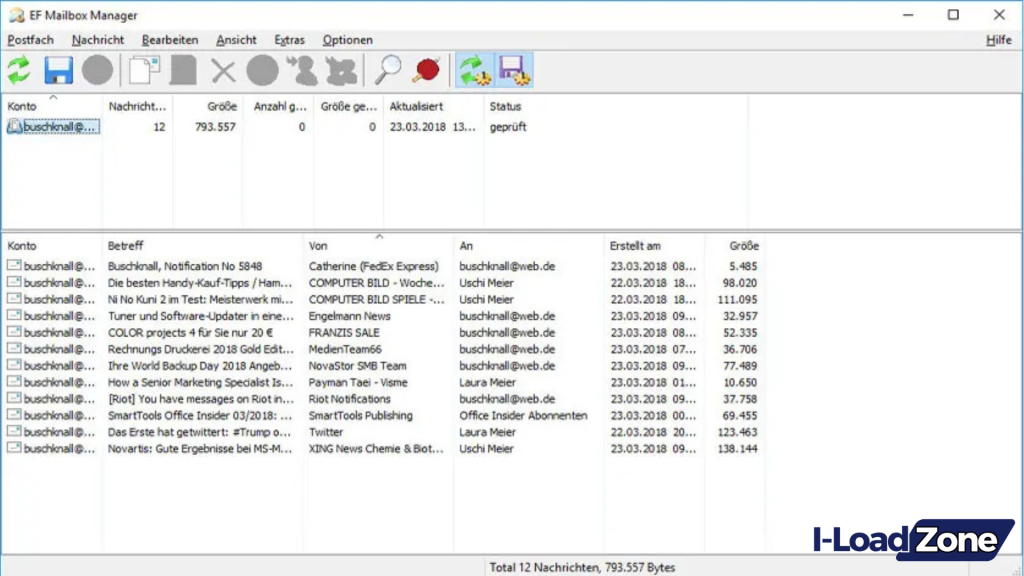 EF Mailbox Manager Download Free
