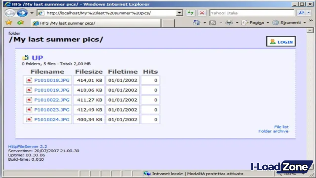 HFS HTTP File Server Download Free