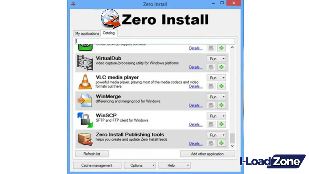 Zero Install Download Free