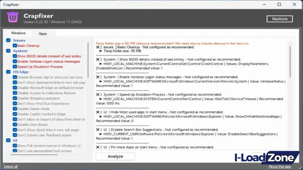 Crapfixer Download Free
