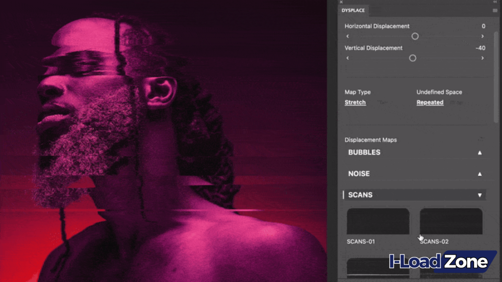 DYSPLACE Photoshop Plugin Download Free