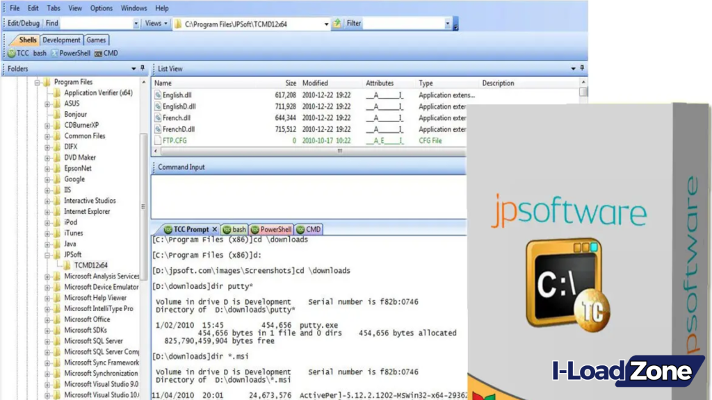 JP Software Take Command Download Free