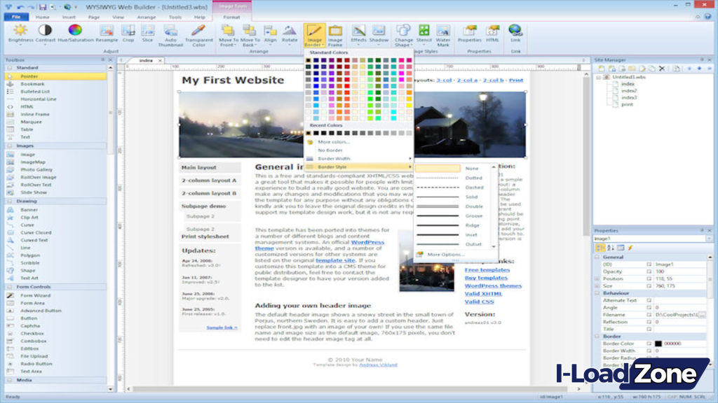 WYSIWYG Web Builder Download Free