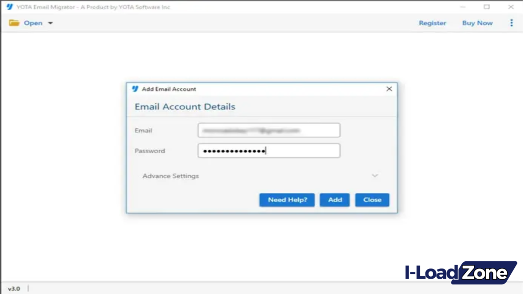 YOTA Email Migrator Download Free